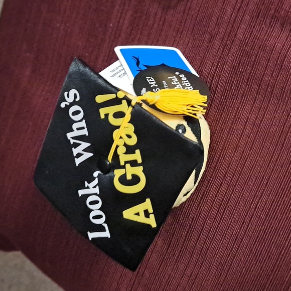 Graduation Bundle - Dog Cap, Corgi Placque & Tossing/Talking Plush - Picture 4 of 12